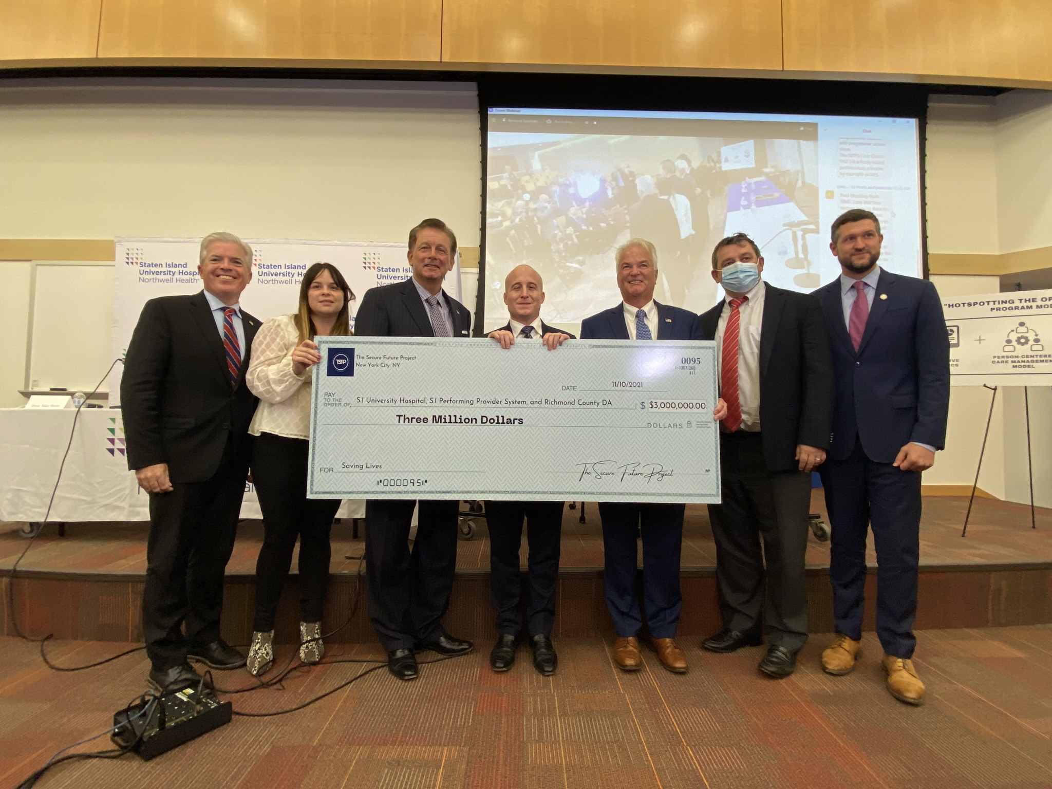 [Press Release] Staten Island Performing Provider System and Partners Announce $4 Million Investment From The Secure Future Project and Northwell Health to Combat The Opioid Crisis