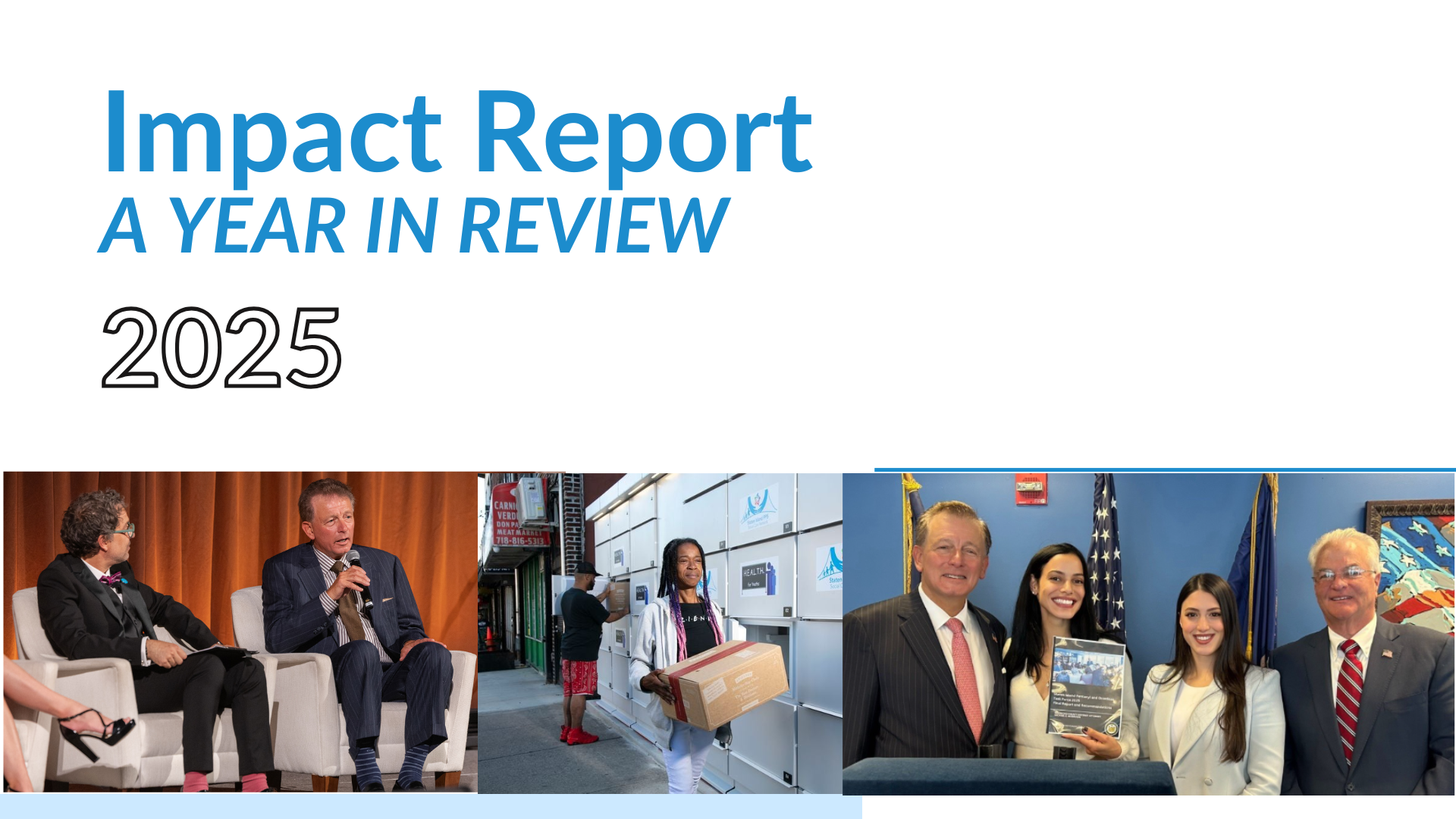 Un anno in sintesi: Rapporto sull'impatto 2025